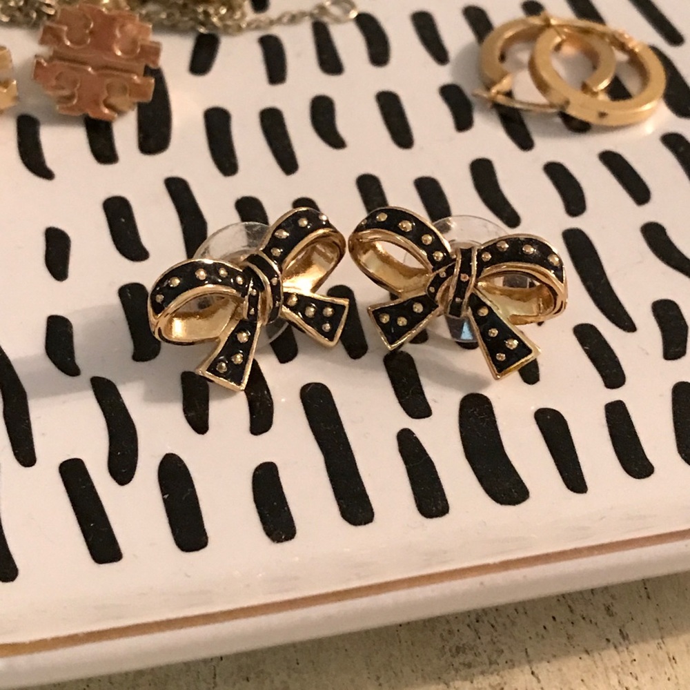 Kate Spade bow earrings